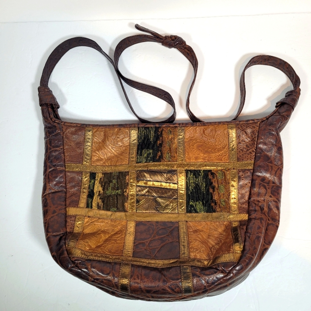 Vintage genuine leather Park Avenue International bag
